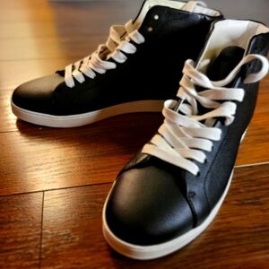 Jimmy Choo Maieko black high top sneakers EU 39 US 9